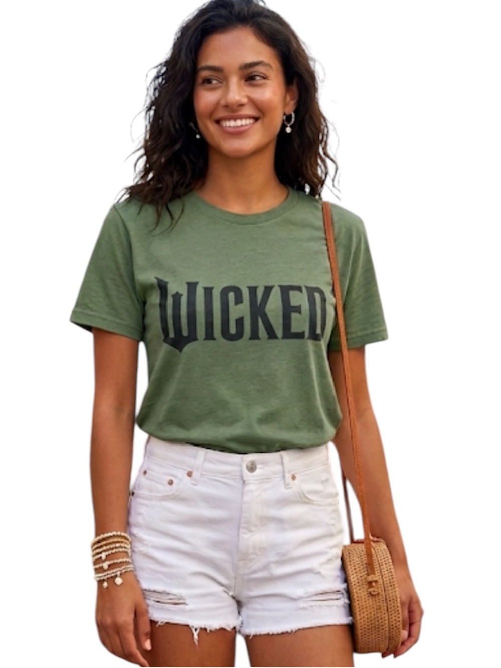 Universal Green Wicked Short Sleeve Tee Color Change Fabric Size: Medium